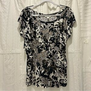 Banana Republic Floral Pattern Blouse